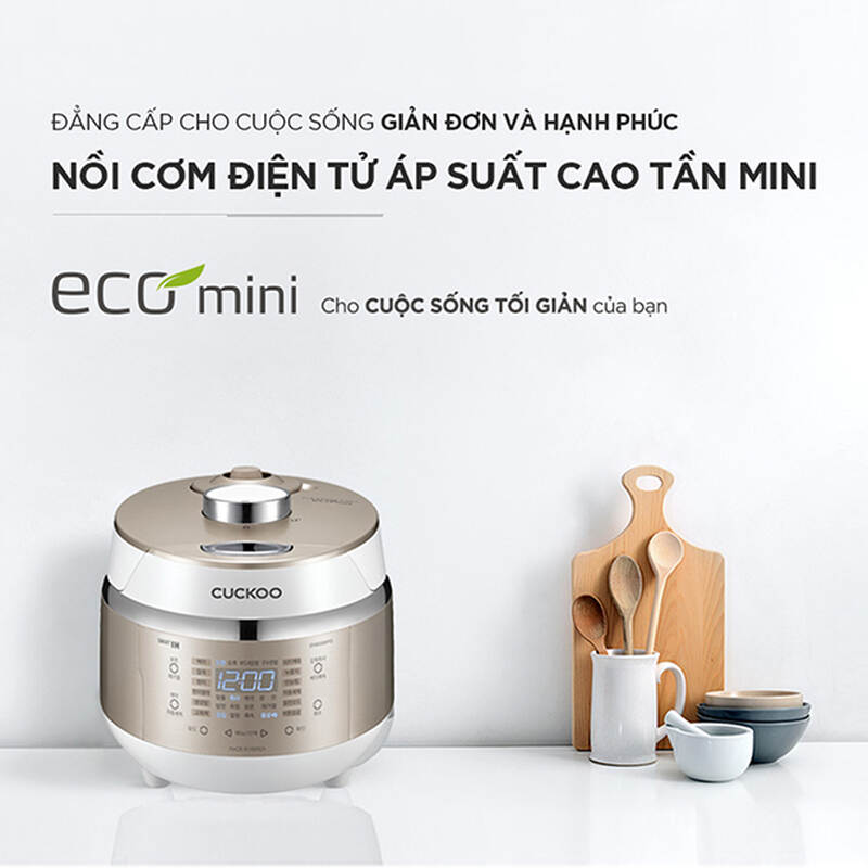Nồi Cơm Điện Tử Áp Suất Cao Tần Cuckoo 0.5L, , large image number null